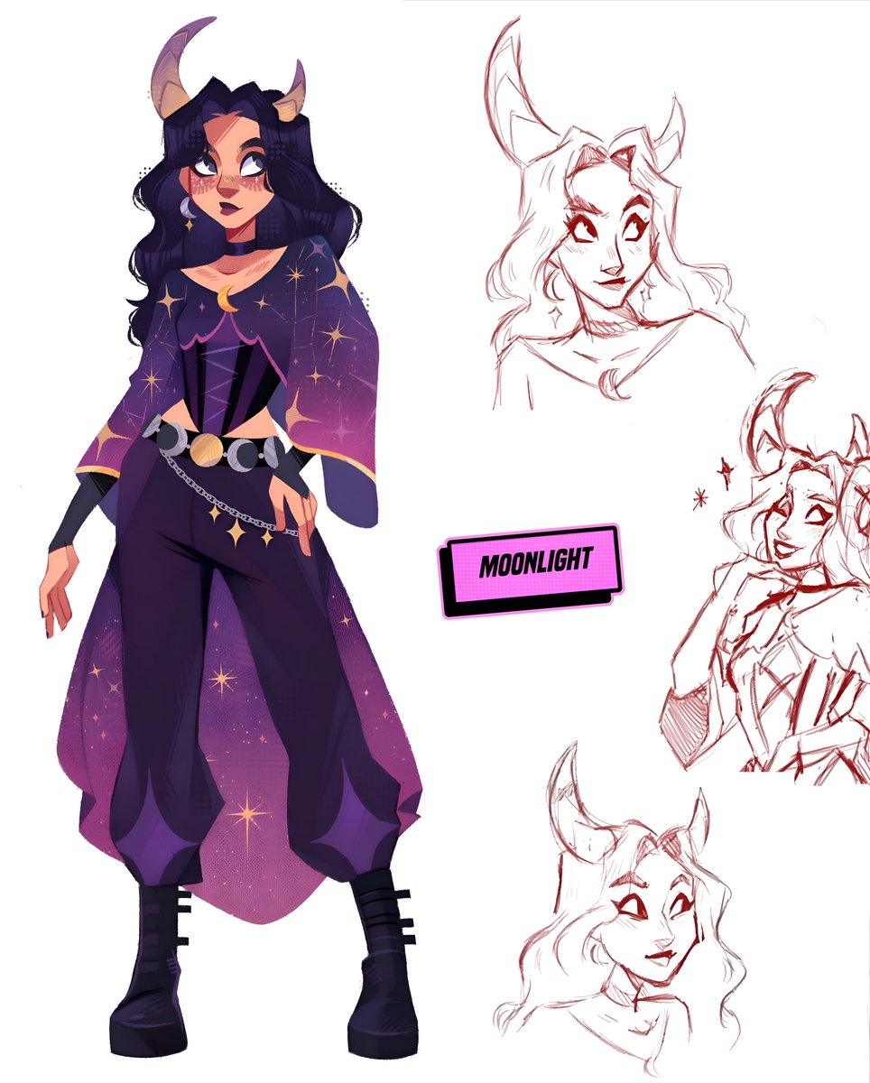 CartoonsOTMoon's tweet photo. Presentando oficialmente a nuestra Avatar: Moonlight. https://t.co/L0lGCAjOz7
