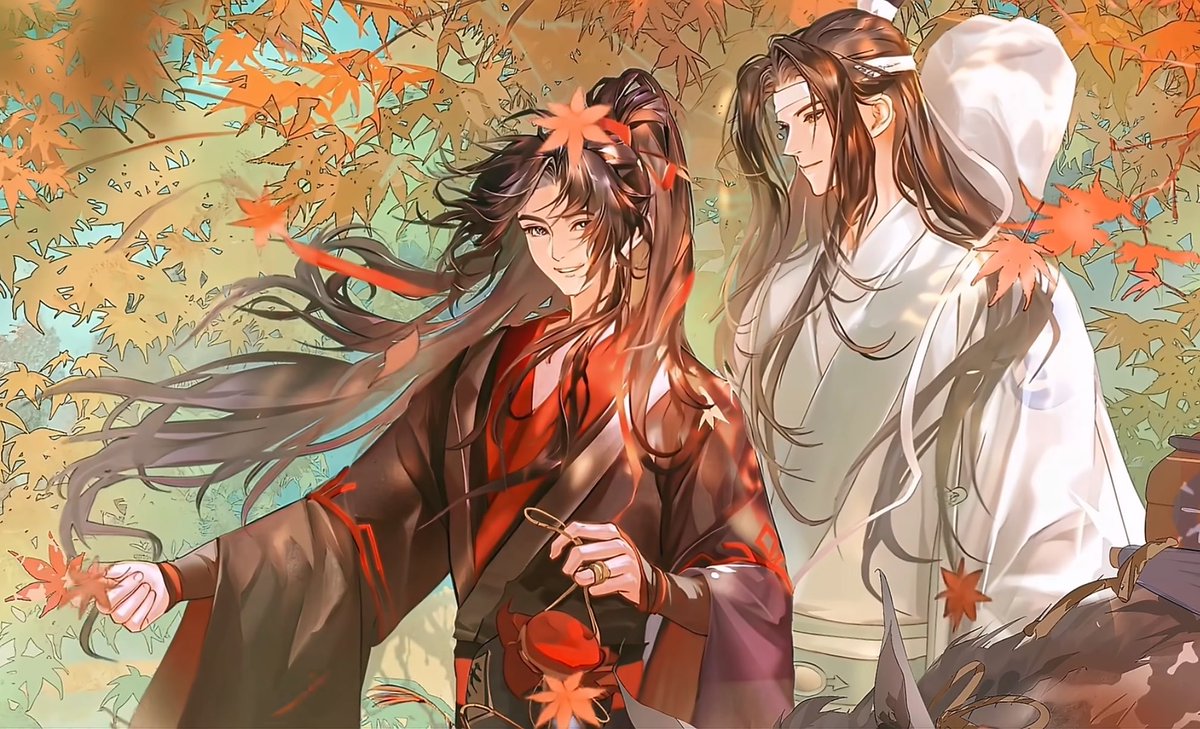 520xzwyb's tweet photo. #WangXian being the prettiest and happiest couple out there! 🥹💙❤️

Happy birthday to #WeiWuxian from #mdzs donghua 🎉 🍂 

https://t.co/mDCG9NOCT2

#魏无羡1031生日快乐 
#1031魏無羨生誕祭
#魔道祖师
#mxtx https://t.co/c2kyRHk0Kg