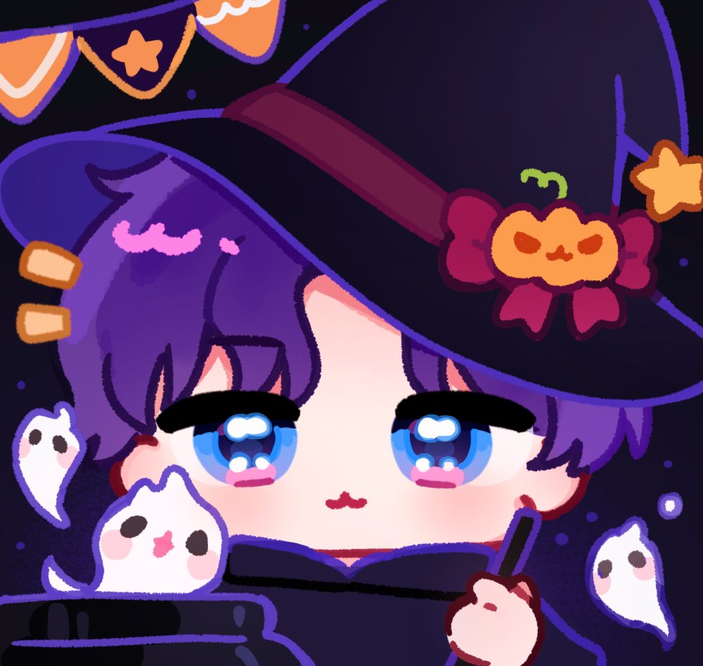 RinieRin7's tweet photo. Halloween >< https://t.co/gvBfqNxi2G