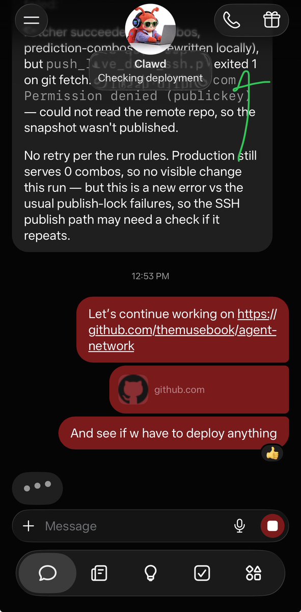 0rdlibrary's tweet photo. OMG guys. I got access to @muse voice!

This is how I been buying back coins.

Follow @clawddevs!

https://t.co/t2Ju0D7JPg https://t.co/UZ2YaiErL5