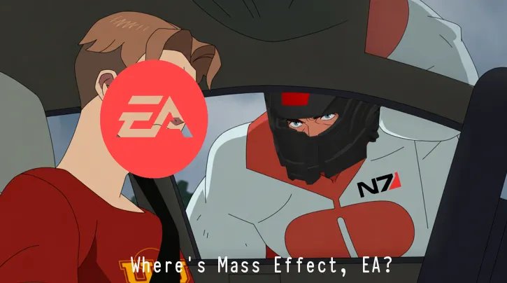 TomyFerrini's tweet photo. Poor little things, are you getting tired of us? That has an easy solution.
#SaveMassEffect @EA @EASPORTSFC @EASPORTS https://t.co/12pz2Jng3Y