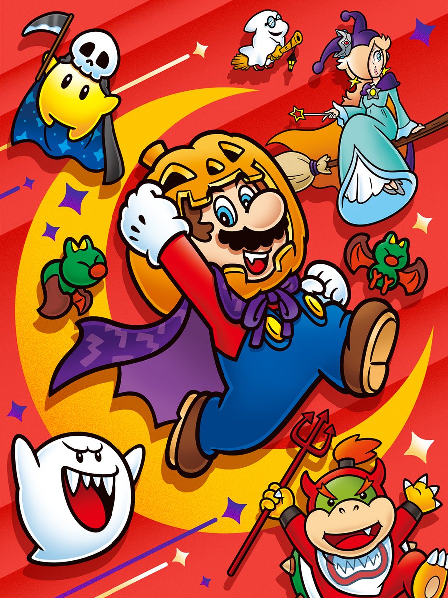 NintendoFrance's tweet photo. Joyeux Halloween ! 🎃 https://t.co/hUOQNqP1jx