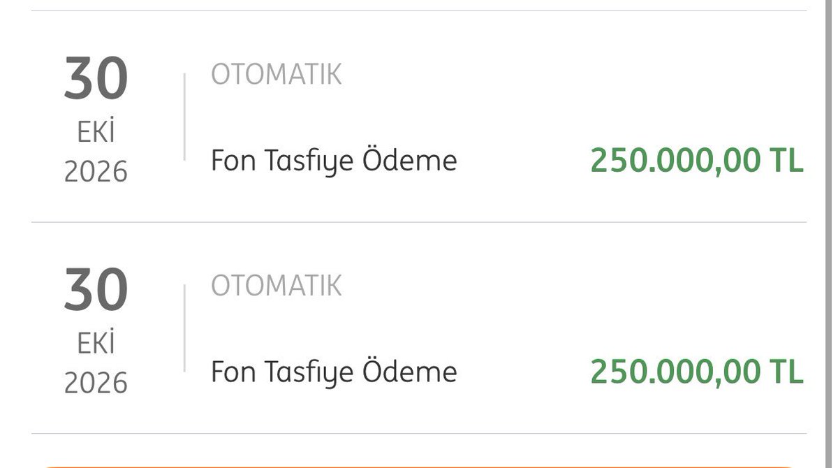 beyaz_yaka_flex's tweet photo. Arkadaşlar ING #TP2 500k yattı. Bunlar neye göre yatıyor kafasına göre mi anlamadım ? 2. Taksitleri alan var mı ? https://t.co/NIp9loc5KF