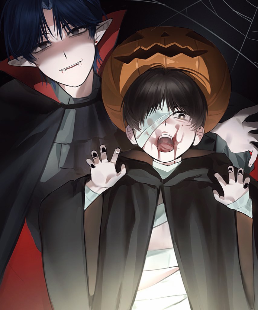 qahwtkUU's tweet photo. #유원불변 Happy Halloween 🎃 https://t.co/PJXAOyvwj1
