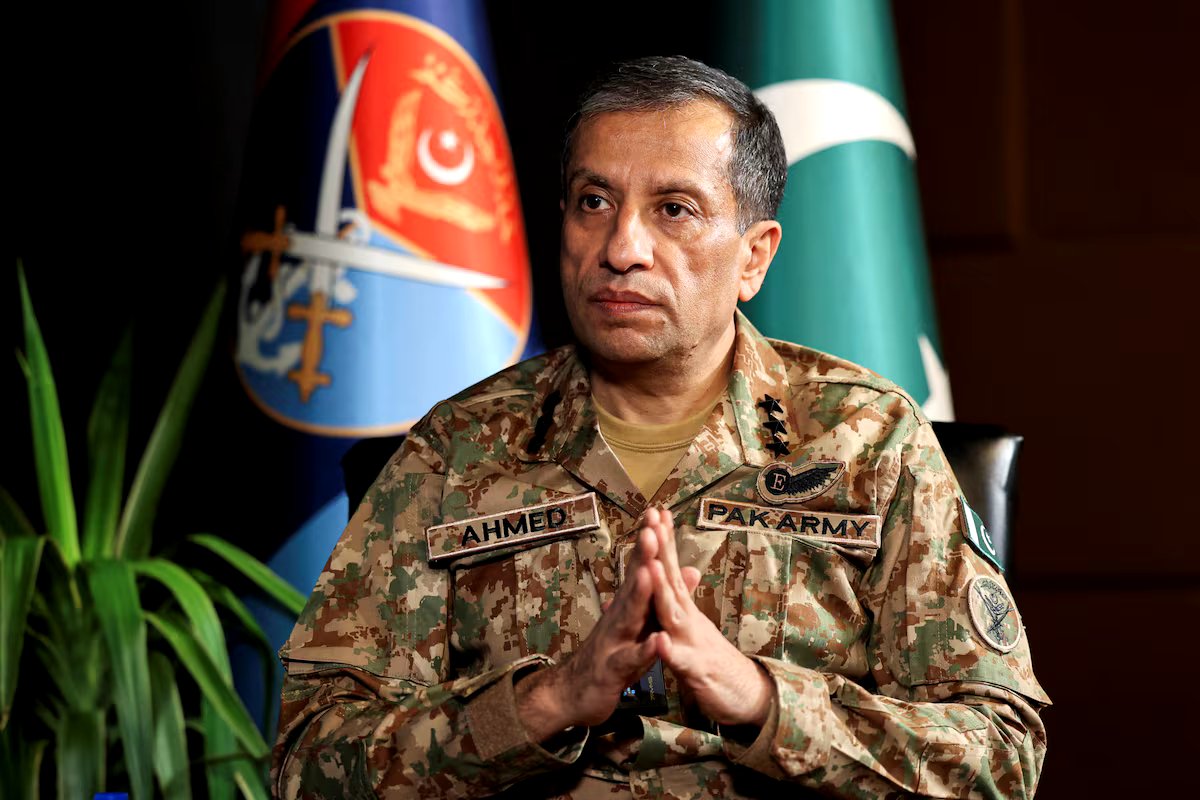 War_Analysts's tweet photo. Pakistan is “cautiously optimistic” about its mediation between Iran and the United States, DG ISPR said on Friday in his interview with @Reuters since a high-level delegation visited Tehran this week.
Army chief Field Marshal Asim Munir, Pakistan's chief mediator in its efforts to de-escalate the now eight-month-old Iran war, has been to Tehran twice this month, most recently on Monday alongside Saudi and Turkish officials.