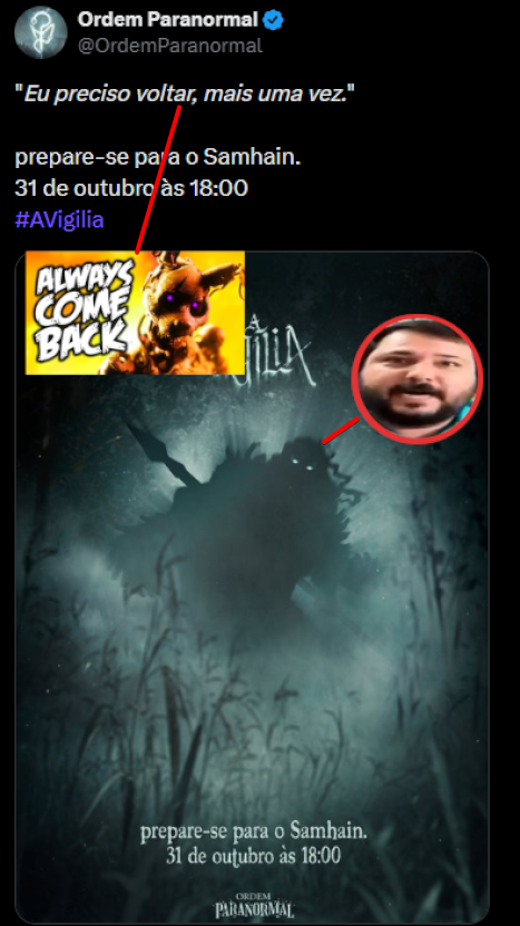OrdemWiki's tweet photo. @OrdemParanormal @Core__Core peraí.

então quer dizer que se for na ordem, isso aqui é real?????? https://t.co/clQWdqLlP7