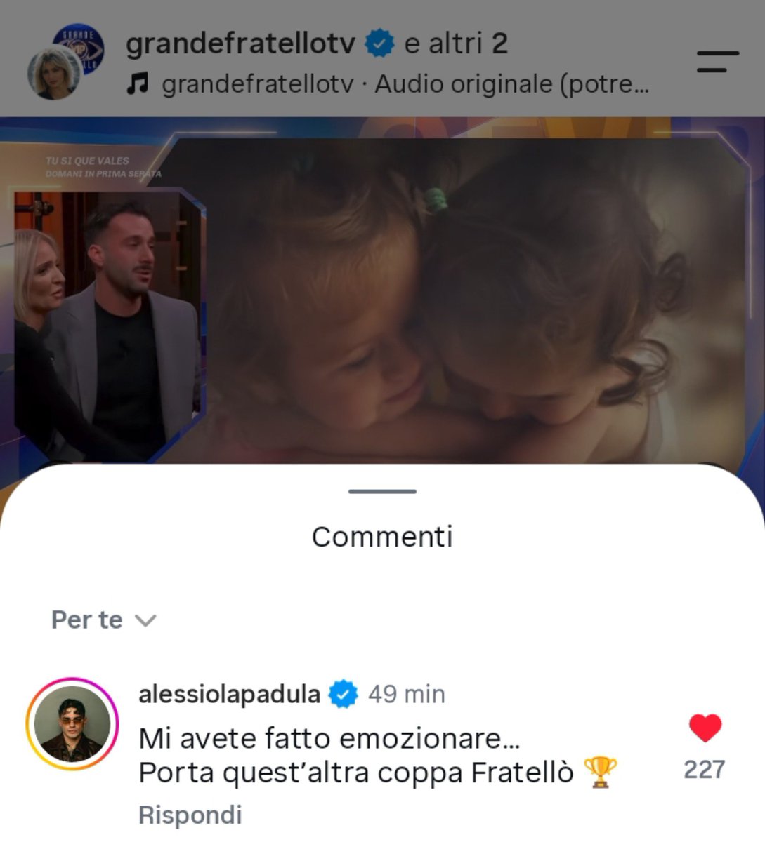 BiasiErika's tweet photo. La maturità dell'ex marito di Veronica che supporta in ogni occasione lei e Andreas e la tenerezza di Ale Gaudino e Alessio La Padula🫶🏻🫠🥹
FAMIGLIA CASA DIMORA TUTTO 🏡❤️ #GFVIP https://t.co/tRz43fQOkD