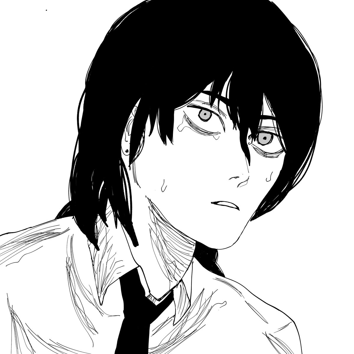 ZONHELL's tweet photo. @harvynne Arte con estilo de Chainsaw man https://t.co/hY3pXtk1wn