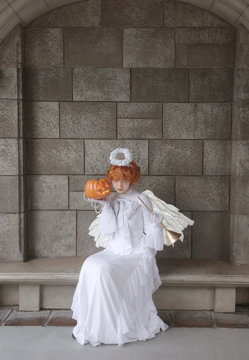 tarakokko_777's tweet photo. Happy Halloween❄️

かぼちゃ天使🪽🎃

#Dハロ仮装2026 #Dハロ仮装 https://t.co/OR30KucEzE