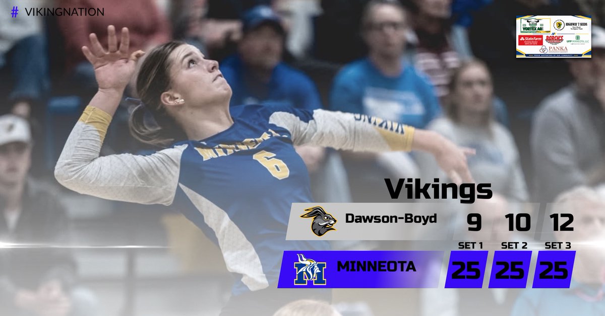 minneotasports's tweet photo. Final: Minneota 3, Dawson-Boyd 0. Go Vikings! https://t.co/fadLpeaI0w