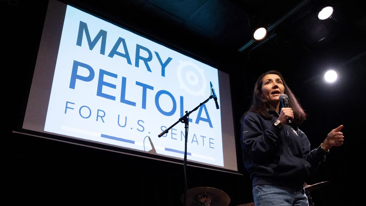 Peltola denies knowledge of 'any other candidate' on Alaska Senate ballot besides herself and incumbent Dan Sullivan