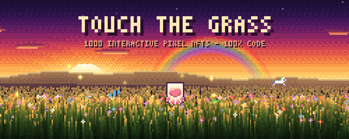 Touch the Grass - Touchable NFT