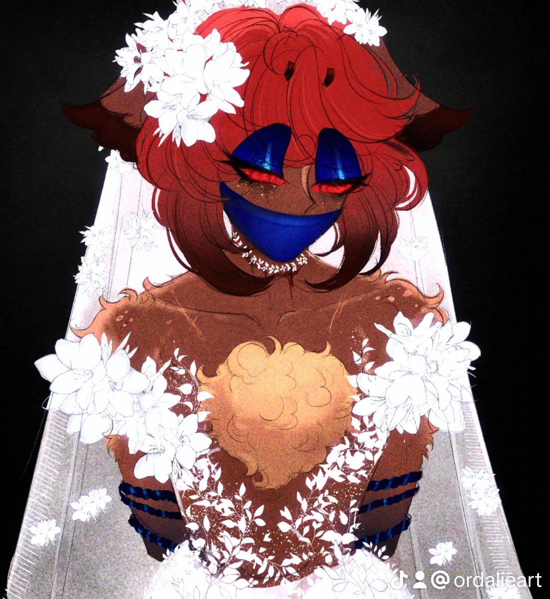 Lizzardine's tweet photo. sad bride alastor alt 🚫📺

#radiosilence #radiostatic https://t.co/0SSFZ8pg5L