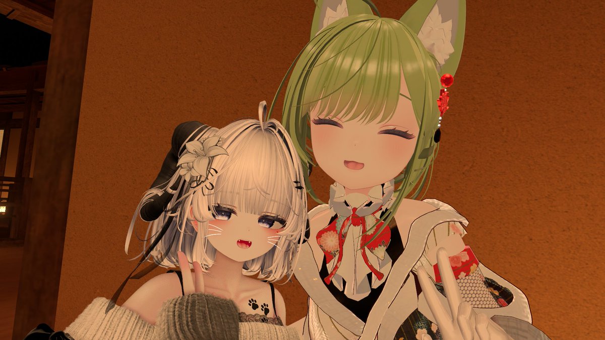 onigirimaruuVRC's tweet photo. ２週連続でおうまいけちゃった！！
たくさんおしゃべりできて楽しかたな～～✨
かのんちゃん色々覚えてくれてたし、ギュッとしてくれたので嬉しすぎだね🥰
またみんなに会いに行くぞ～！
#VRCおうまがとき https://t.co/OAdhFbVkuP