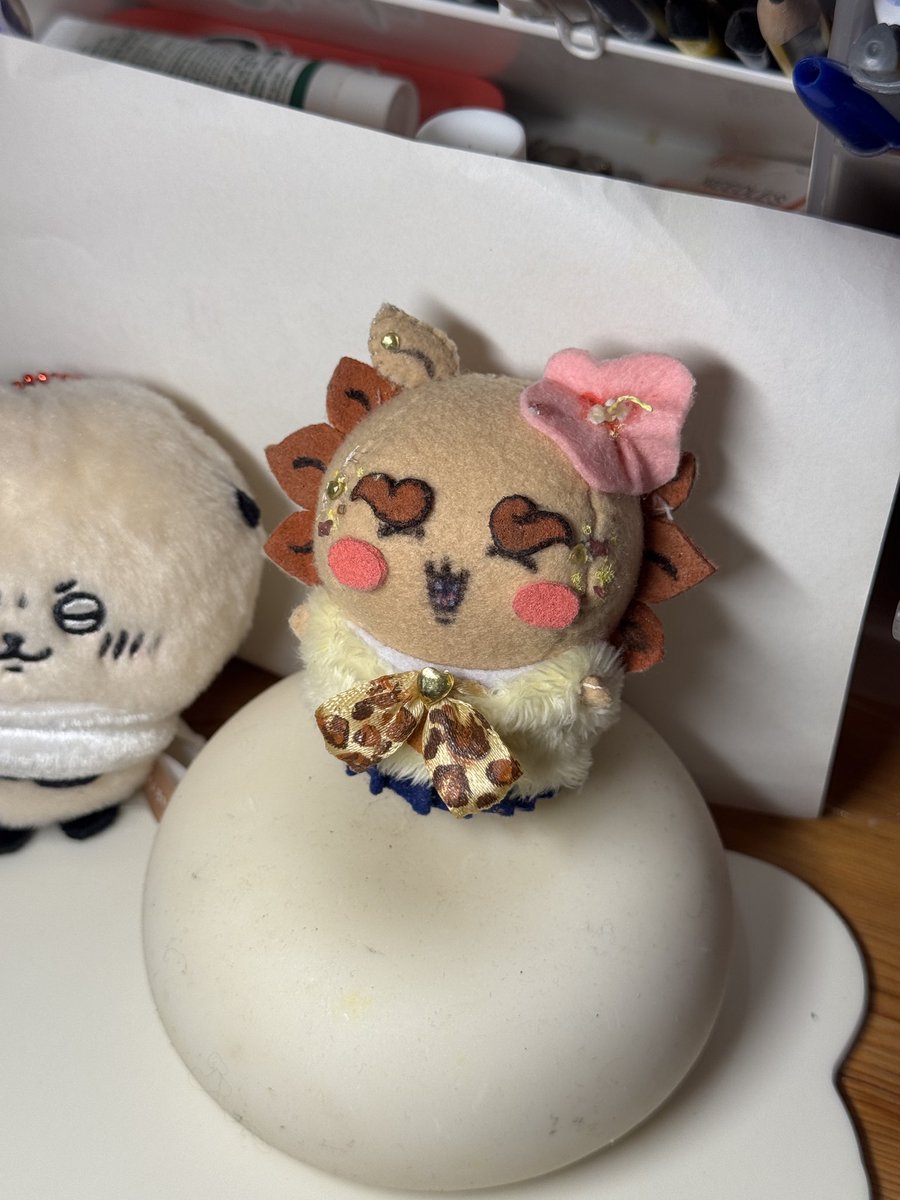 kechyang's tweet photo. 갸루 시사 펠트인형 만들었는데…👀

칭찬해주세요☺️ https://t.co/rNNsjRq4kM
