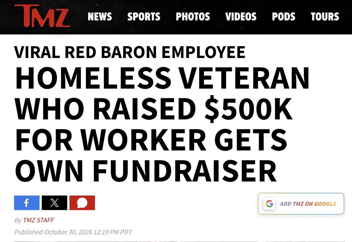 caitoz's tweet photo. What happened with that viral Red Baron Pizza worker is not a feel-good story, it's a feel-bad story. Everything about it says horrible things about where our society is headed.

Some obnoxious prick films a guy working his fingers to the bone for a "prank" hoping to get social media clicks, and the worker flips out at him because his shitty, abusive job had stretched him a hair's breadth from snapping. The video goes viral because people sympathize with a father shouting at a creepy live-streamer about how his shift was supposed to end an hour ago and he needs to get up at five in the morning to do it all again so his family doesn't get evicted from the home he's struggling to pay for, and then a fundraiser is launched which winds up giving the man half a million dollars.

Sounds like a happy ending, until you look at it. None of the other Red Baron workers are getting fundraisers to help them make ends meet; they're all toiling and suffering along with everyone else in similar socioeconomic positions, just as the man in the video would have been if he hadn't gone viral. Turns out the guy who set up the fundraiser for the Red Baron employee was himself a homeless veteran of the US military, who received his own far less successful fundraiser when this revelation came out. When you zoom out, this is just a story about how incredibly bleak life is for ordinary people in the heart of the US empire.

And yet capitalism proponents have seized on this story as an example of the system working perfectly while portraying it as a victory in their weird culture war theater. Conservative media platforms like The Daily Wire, The New York Post and Barstool Sports have framed the worker as a people's champion standing up to an entitled coastal liberal while working hard for his employer as Judeo-Christian God intended. Red Baron posted on social media that they are part of their employee's "fan club" and that he is their "employee of the month", causing conservative figures like Laura Loomer, Benny Johnson, Kevin Sorbo and Tim Burchett to swoon with approval.

They want you focusing on this one particular instance where it all worked out fine so that you don't think about the exponentially greater number of instances in which it doesn't. Billionaire corporations are exploiting workers around the world for appallingly meager wages, causing a combined amount of suffering too vast for the human mind to comprehend. People resonated with that worker pouring his heart out into that click slut's Meta glasses because so many of us have been there and know what it's like to be stretched to the breaking point just trying to feed your kids.

The capitalist class squeezes the life out of workers, and then they manipulate working people's thoughts at mass scale so they don't understand what's happening to them. They tell them their suffering is because of immigrants, or welfare recipients, or an amorphous cabal of "elites" who always conveniently belong exclusively to the opposite political party. They feed them media convincing them that the system is working fine and that if they can't hack it it's because something is wrong with them. They offer them the occasional "feel-good" viral story about someone who got lucky, like feudal serfs listening to fairy tales imagining that they too might one day marry a prince or discover that they are a member of the royal family who was lost at birth.

They pour all this energy into convincing workers to accept the status quo because they are at all times acutely aware that as soon as the workers stop accepting the status quo, it's over for them. The most under-discussed political reality in the world is that there are a whole lot more people suffering under the status quo than there are people profiting from it, and that the sufferers are fully capable of overturning the status quo by force whenever they decide to. 

Our entire society is built around the need to manipulate our attention away from this political reality. All our mainstream culture. All our news media. All our politics. All our education systems. It's all designed to direct our gaze away from the reality that there are a whole lot more of us than there are of them, and that they need us infinitely more than we need them.

They don't want us to look at this reality. They don't want us thinking about it.

But we really, really should.