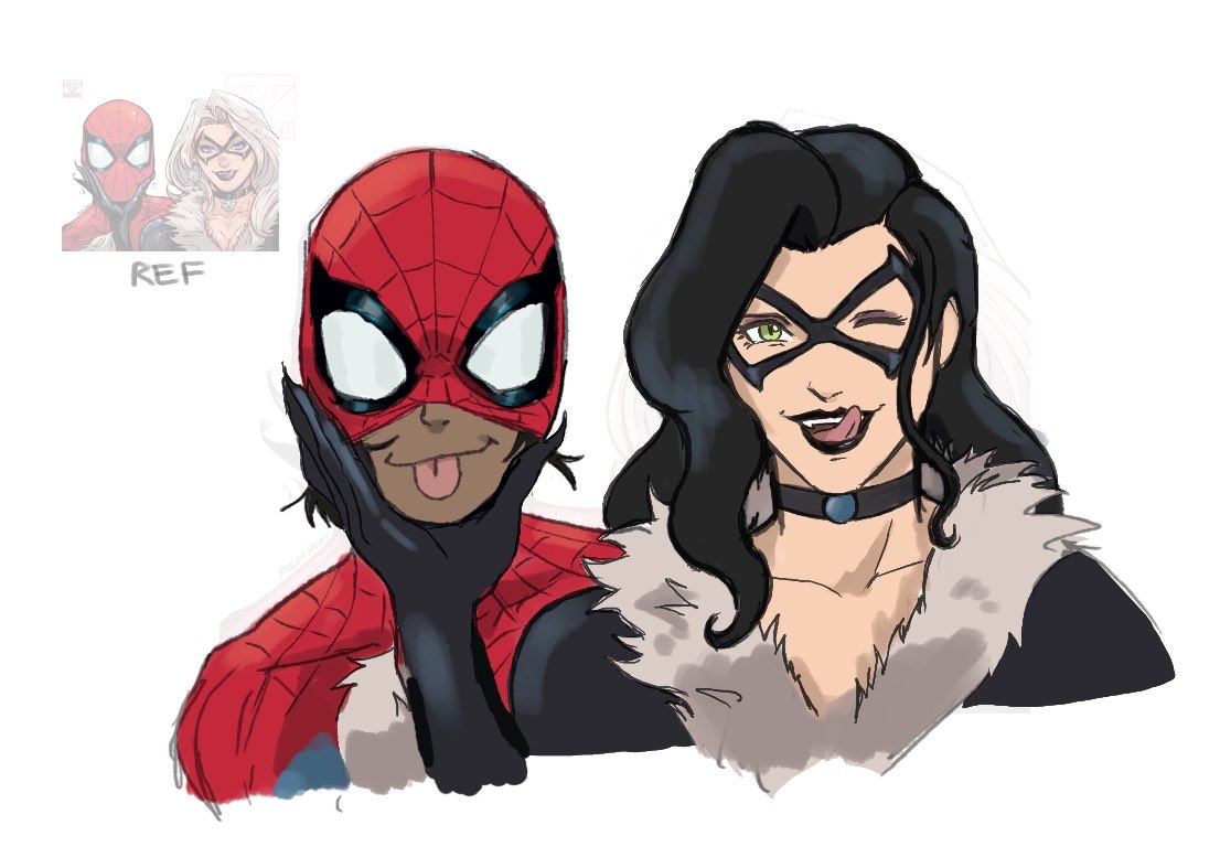 AnxiousUrsa's tweet photo. Happy Halloweenior #korrasami https://t.co/UzdZWaUvv6
