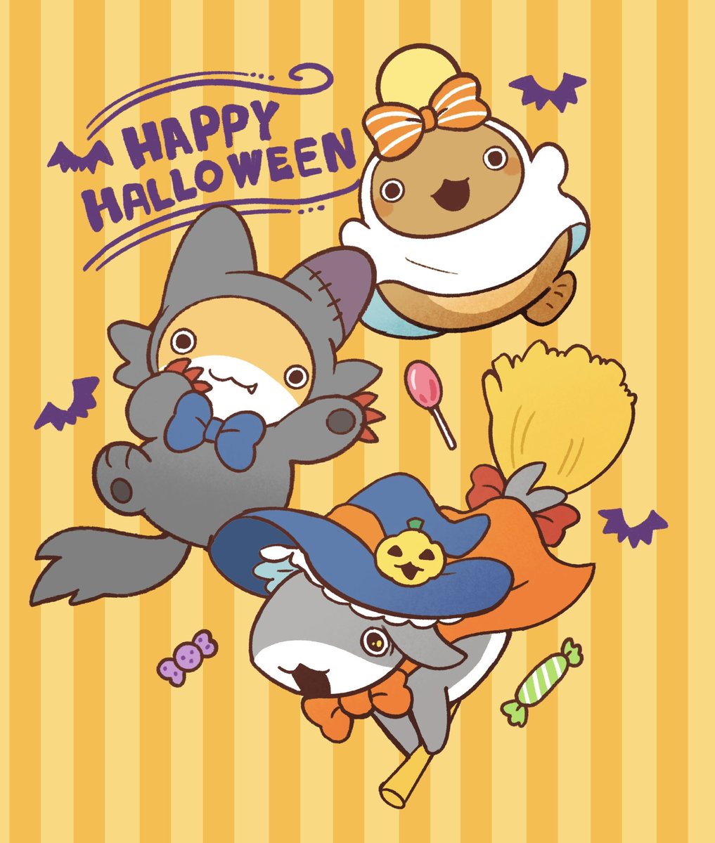 Penguinbox1's tweet photo. ハッピーハロウィン🦇🎃 https://t.co/x2zyGEakU4