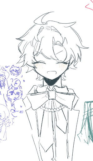 monopori's tweet photo. 絵チャお邪魔しました✌ https://t.co/4IYzzElqmu