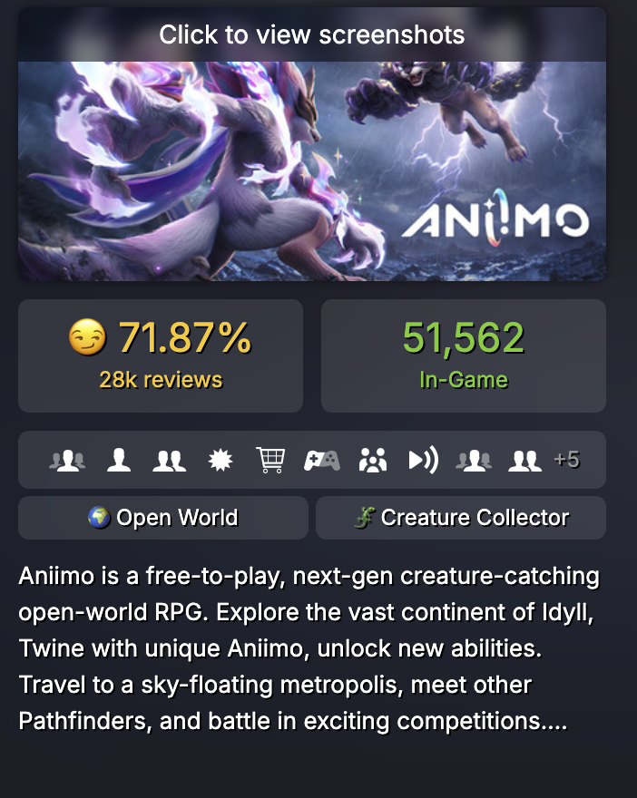 AnAvgGamerPlays's tweet photo. Well.... Well.... 

Slowly but surely a migration is happening.

Is Aniimo the Palworld Killer? https://t.co/PHt06dtuPx