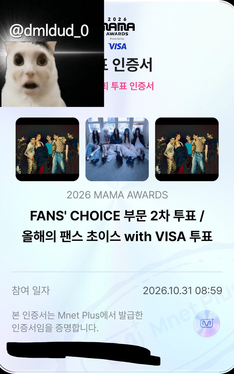 dmldud_0's tweet photo. 10/31 투표하세요
#ENHYPEN #엔하이픈
#2026MAMAVOTE
#엔진_MAMA_가동준비완료 https://t.co/hL7DMlBR1j
