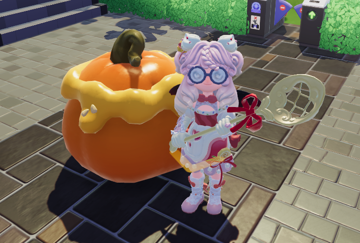 kinoko_htp's tweet photo. お菓子の家の魔女的な。コウモリの羽かわ… https://t.co/ouNxHDrOpE