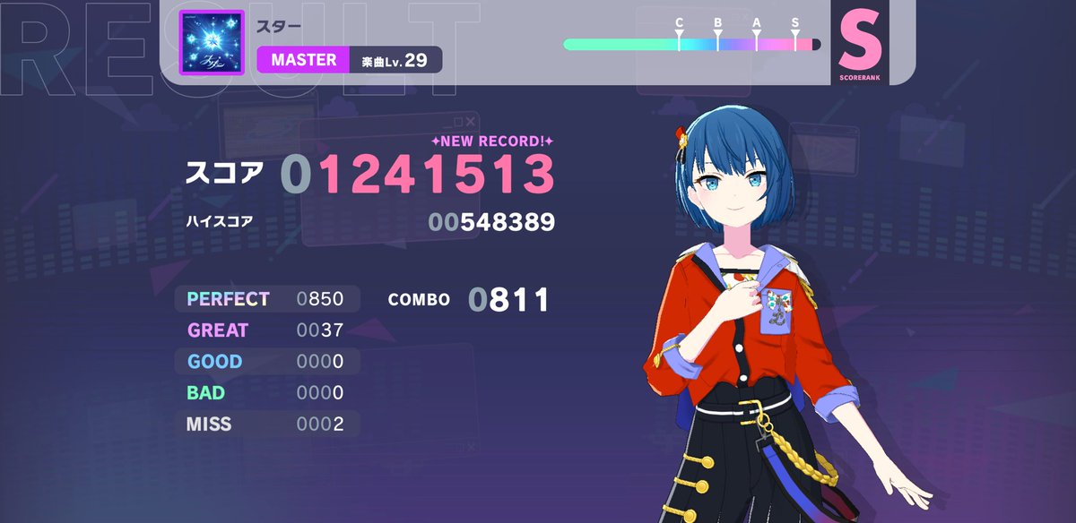 in8quw's tweet photo. Master30までは大体フルコンできるけど
精度は良くないって感じ？ https://t.co/O7YlamQY1G