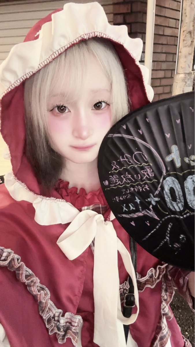 00__shion's tweet photo. 赤ずきんちゃんでした！

#コンカフェ #コンカフェ嬢 #高槻 https://t.co/MmB1ncA1Oj