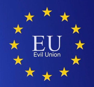 Pearlydummy's tweet photo. The EU must be destroyed. https://t.co/hcyzg292V9