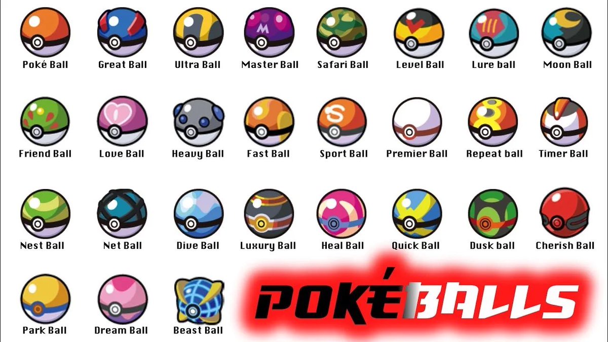 ss_kale_'s tweet photo. Which pokeball are you using? (Swipe to the enddddd) https://t.co/pZO252vdQg