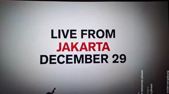vminiecats's tweet photo. VAMOS A TENER TRANSMISIÓN DESDE JAKARTA OJALA HAGAN ALGO LINDO PARA EL CUMPLEAÑOS DE TAEHYUNG 😭😭😭 https://t.co/nIsSkGbNm3