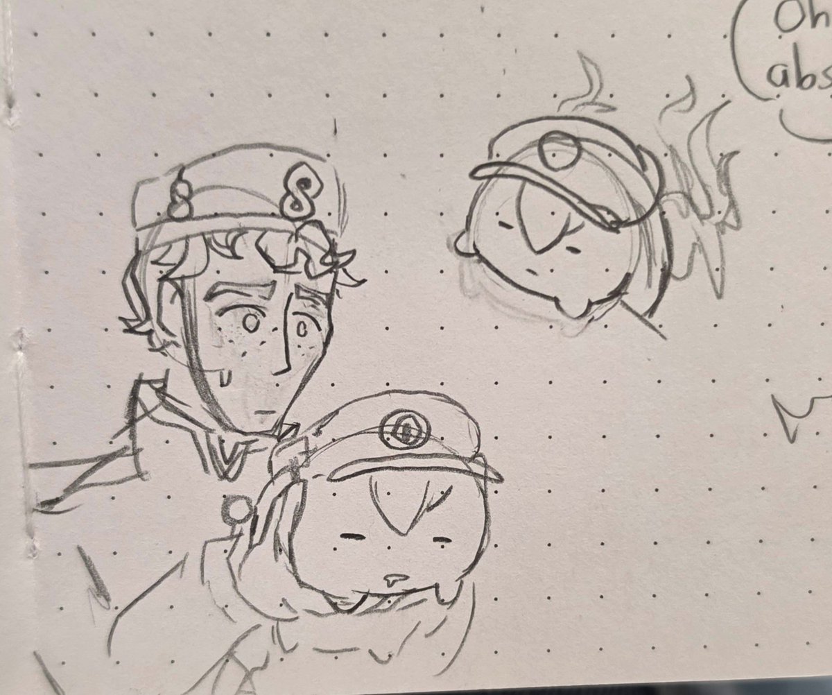 Lame_Expo's tweet photo. My paperboy has turned into a mysterious blob of flesh and possibly organs #deadlock #deadlockoc #doorman https://t.co/qGF3I5imKk