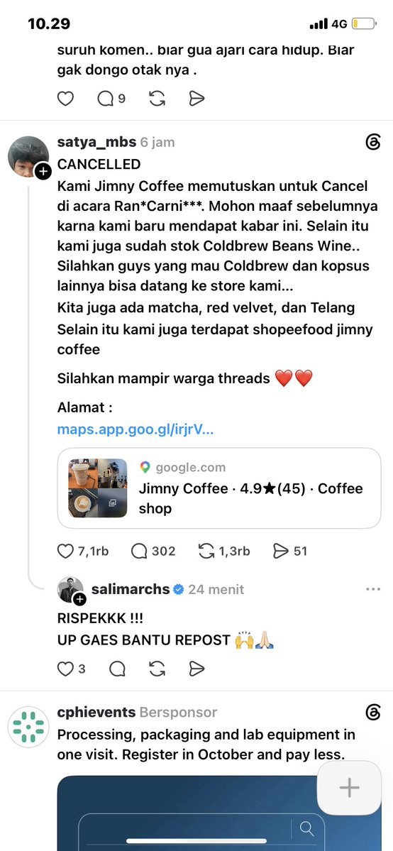jenostalker's tweet photo. DEAR WARGA JOGJA DAN SEKITARNYA BOLEH BANGET INI DILARISIN UMKM YANG BERANI MUNDUR DARI RANS CAR.

🙇‍♀️🙇‍♀️ https://t.co/bSniCd3txw