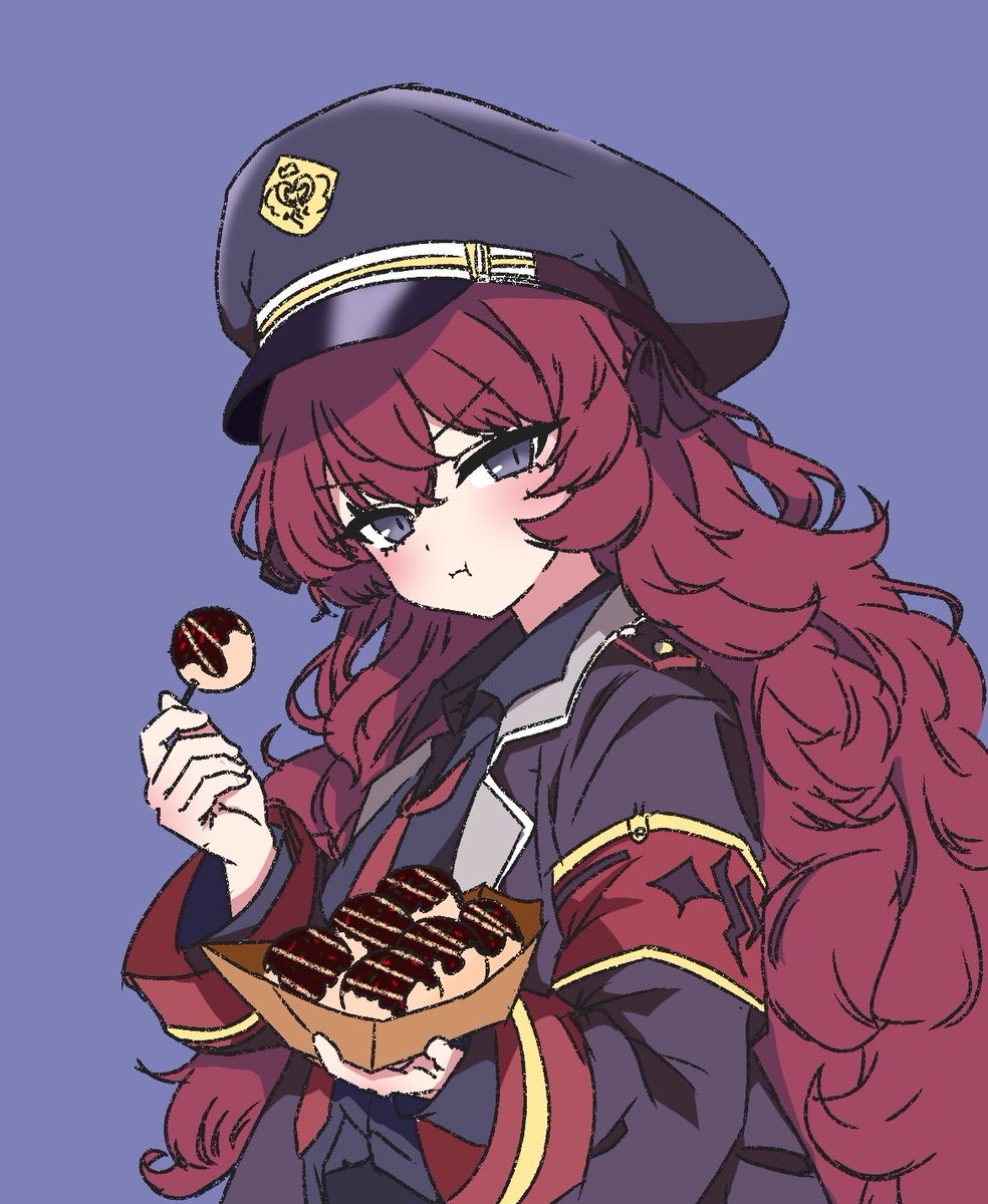 kawawa_ramu's tweet photo. せんさか用に描いた、イロハ(たこやき)です https://t.co/2GNDPgEk6J