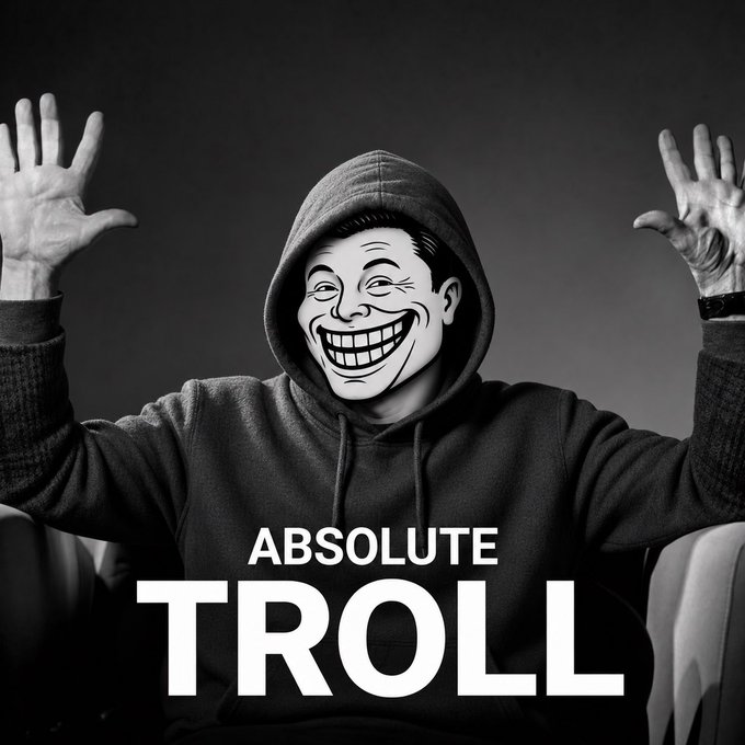 ChiefTrollCTO's tweet photo. As the Chief Troll Officer / CTO, 

I propose Elon buys Binance and renames it 'XChange' https://t.co/uyY21lkIg4