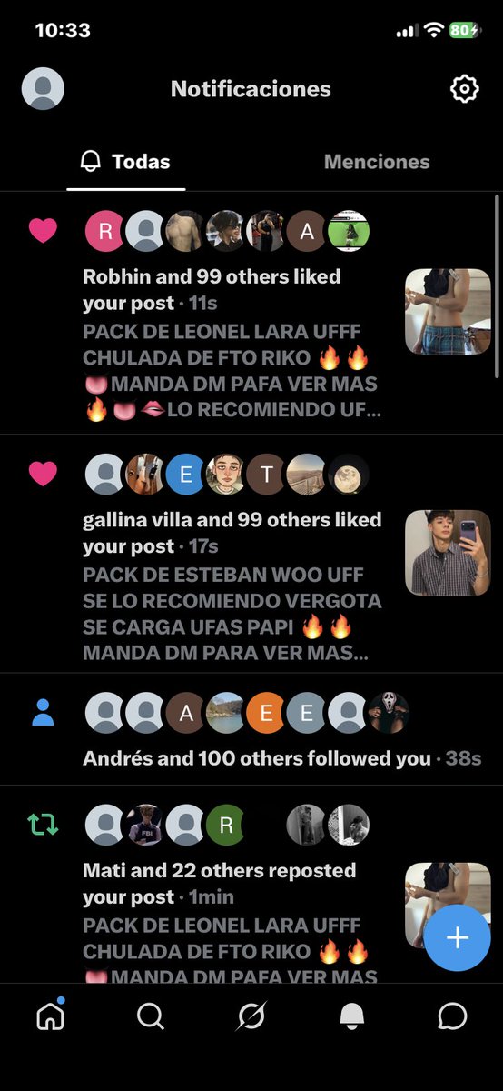 packfamoso's tweet photo. ESPERENNN NO LES PUEDO CONTESTAR A TODOS AL MISMO TIEMPO 🔥 https://t.co/RkAvCru9aP