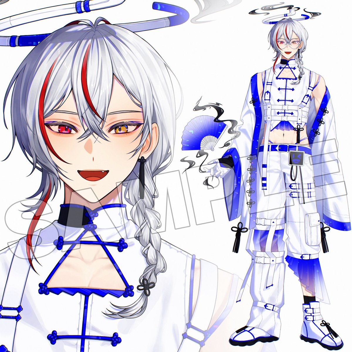 wabiawabi's tweet photo. ──── ─  ─   ─
【 お仕事 】

可惜夜 扇 様のビジュアルを
担当させていただきました！
──── ─  ─   ─ https://t.co/4l2SGJdTK6
