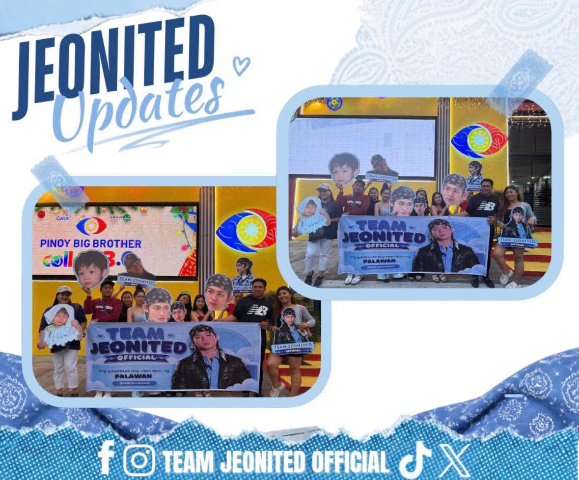 TeamJeoOngOfc's tweet photo. 📣 𝐓𝐄𝐀𝐌 𝐉𝐄𝐎𝐍𝐈𝐓𝐄𝐃 𝐎𝐅𝐂 𝐓𝐄𝐀𝐌 𝐋𝐈𝐕𝐄 ✨💙

A day filled with excitement, unity, and support! 🫶💙 Our Team Live representatives visited the New PBB House to show their love and support for Jeo. It was also a special moment as our members finally met each other in person for the very first time!

One team, one purpose, and one solid support for Jeo!

THIS IS TEAM JEONITED! UNITED FOR JEO! 💙🫶✨

#JeoOng #PBBCollab3point0