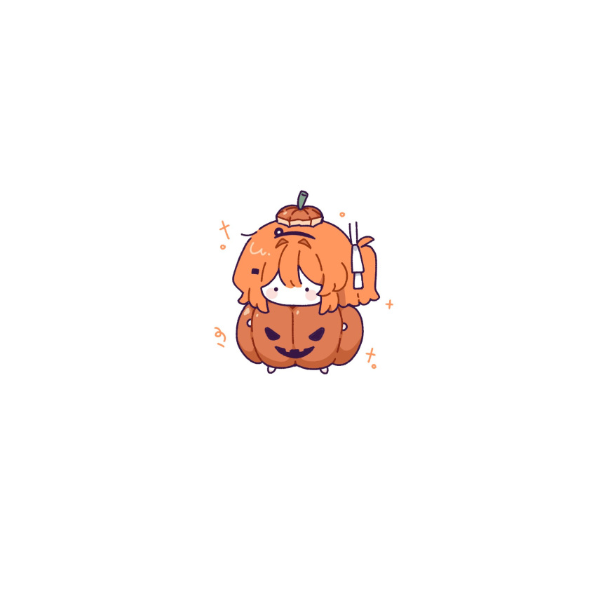 AdachiRei_Twt's tweet photo. [There is a knock on (Reader)'s door]

[You open it up to see Rei, dressed up for halloween.]

Aah...! Trick... Or Treat!

Look, look, see? I am disguised as a pumpkin tonight.

May I please have a lot of treats? 

If not, I may have to frighten you. 

Those are the rules, yes? https://t.co/nNFqoBatnd