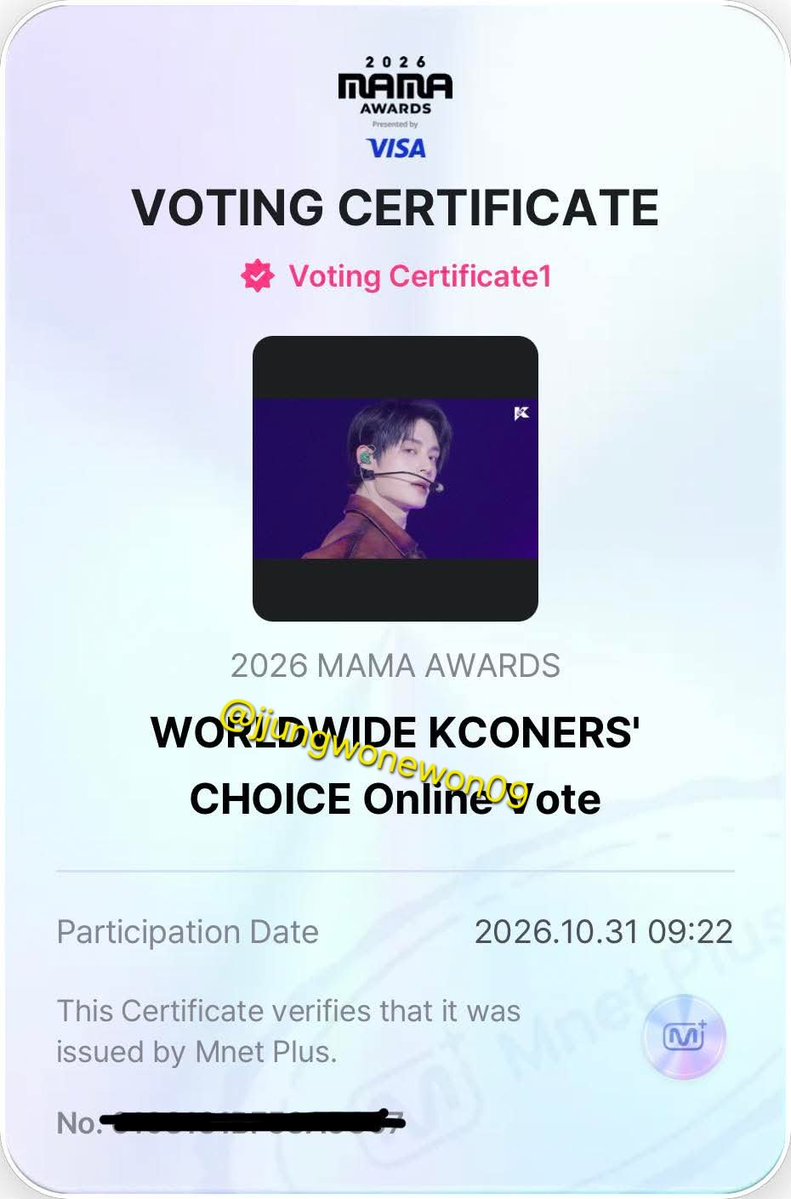 jjungwonewon09's tweet photo. #ENHYPEN
#2026MAMAVOTE
#엔진_MAMA_가동준비완료 https://t.co/vyfegzXZus
