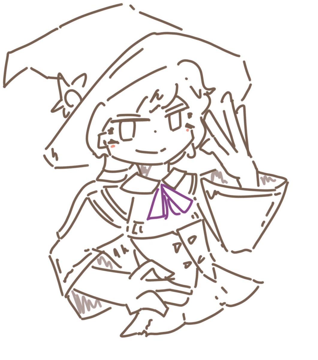 AnzuMikeNeko's tweet photo. らくがきー
ハロウィンだねー https://t.co/hAftfm7w2E