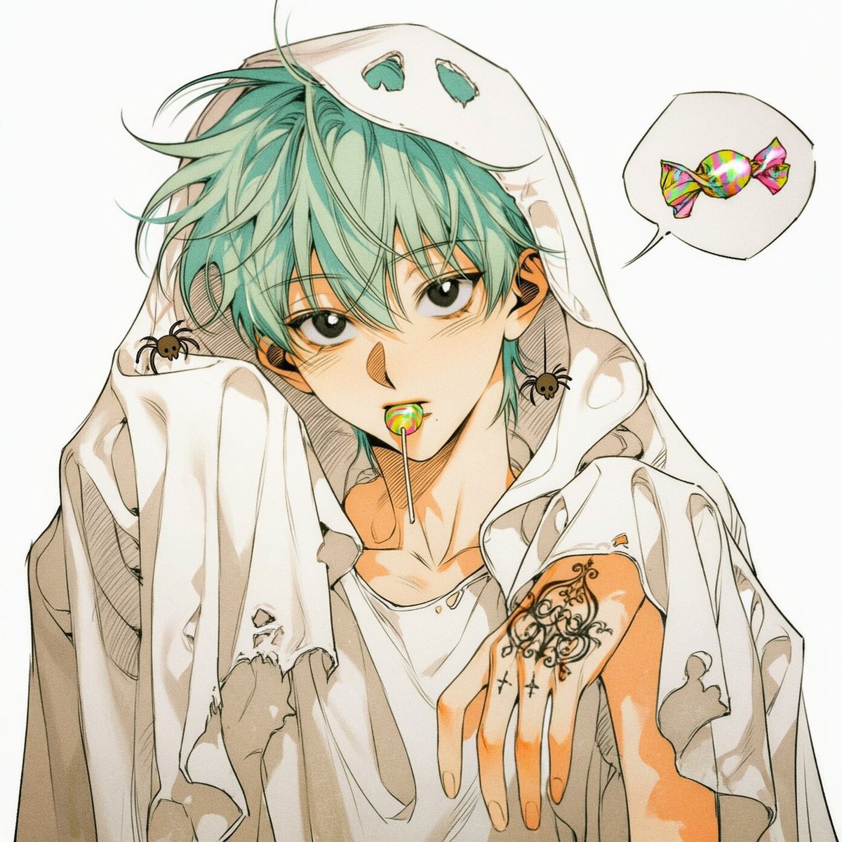 min_sj112's tweet photo. @NoaxN_ 
Happy Halloween! https://t.co/aoG7KCcnWI