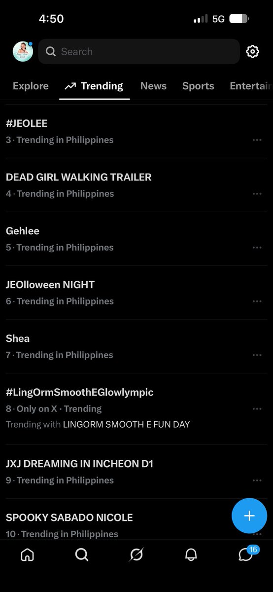 TNOTrendsetters's tweet photo. Top 10 na  guys let’s push pa 

SPOOKY SABADO NICOLE https://t.co/8GBRQPm6oX
