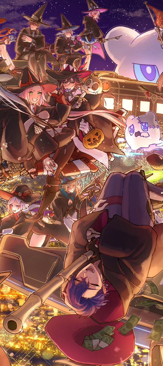 OBIBI1105's tweet photo. HAPPY HELLOWEEN！🎃✨
 #HonkaiStarRail https://t.co/FQfC0lcbJR