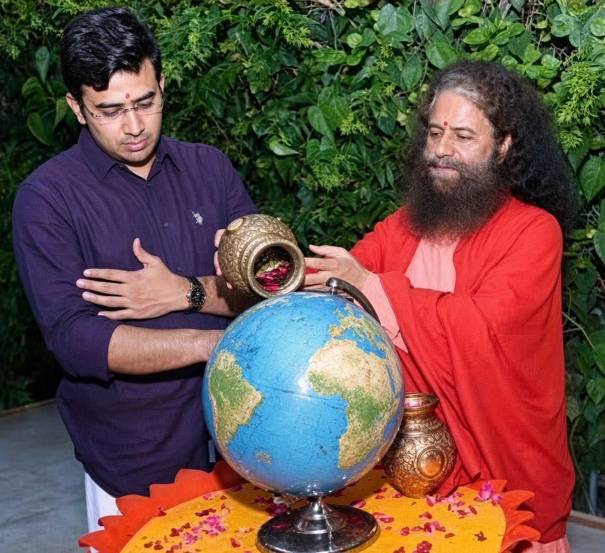 RoshanKrRaii's tweet photo. Lmao.

Says a guy who created a mock globe , poured water on it and claimed he solved global warming 😭😭😭 https://t.co/LbkLxXbUke