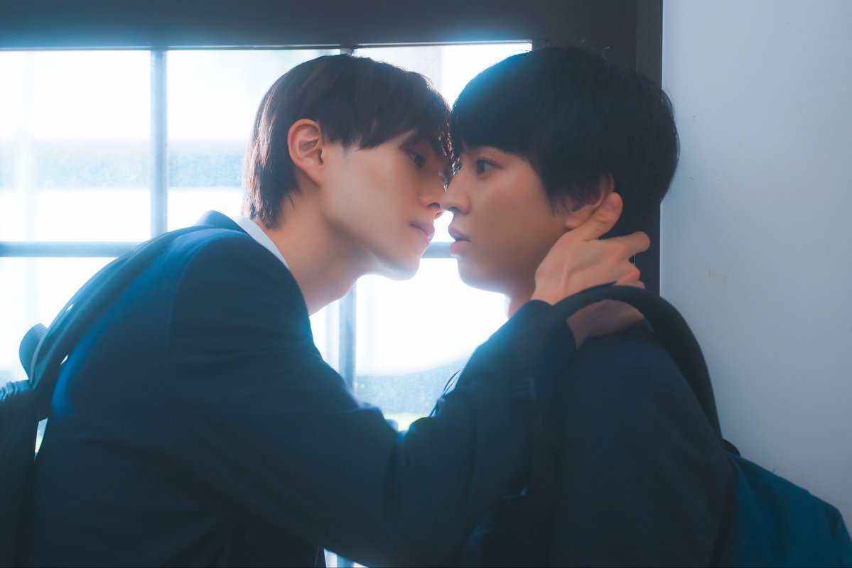 kan_hideyoshi's tweet photo. 『修学旅行で仲良くないグループに入りました2』
本日第3話💌

勉強合宿が終わり、学校編幕開け🏫
渡会は元カノの珠々と再会して…修羅場？
奇跡のような関係途切れぬように🙏🏻

ぜひご覧下さい、お楽しみに！

#修学旅行で仲良くないグループに入りました 
#ドラマ修学旅行 
#簡秀吉 https://t.co/nrui2ITSVB