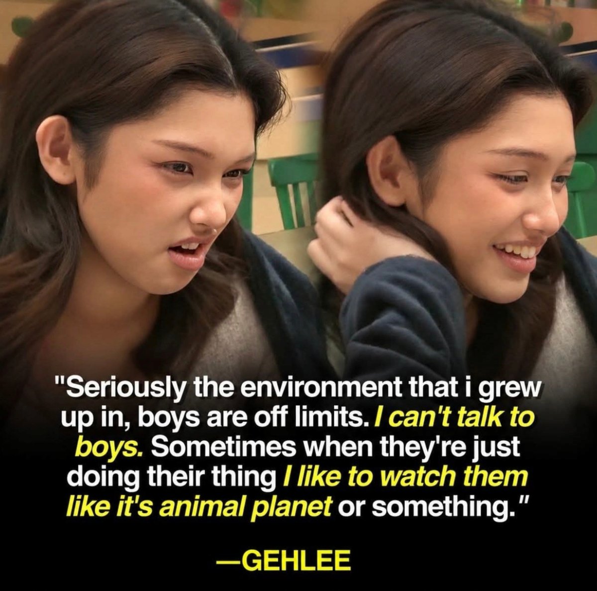 LimePap's tweet photo. I like to watch them like it's animal planet -- Gehlee 😌 https://t.co/qQfXaksPGI