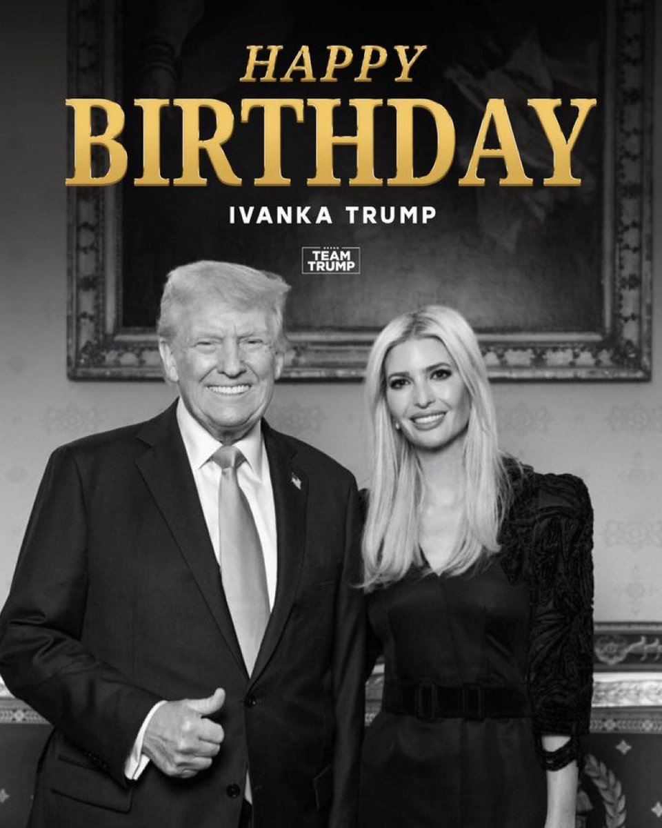 _Barr0nX's tweet photo. Happy Birthday to the AMAZING ivanka Trump! 🎉🥳 https://t.co/4FXzXN2PDD
