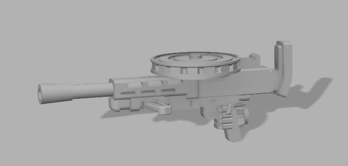 Uncle_Heavy_Gea's tweet photo. 【info】patreon upddate
Drum-magazine SMG and machine gun, plus a spiked mace./ドラムマガジンのSMGとLMG+棘付きメイス
 equipped with a spare magazine./射撃武器にはスペアマガジンが付属

https://t.co/cp3WcqnSLH

#heavygear #3dprinting #12mm https://t.co/AaVjL2Brib