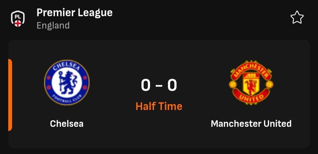 ExclusiveBuchi's tweet photo. It's goalless at halftime 

Your thoughts on the first half... https://t.co/8LRNyVO4LI